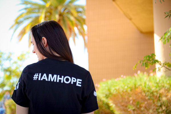 IAMHOPE - Girl's T-Shirt - Black